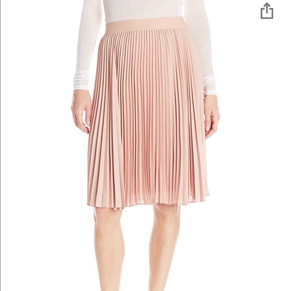 NWT BCBG MAXAZRIA PLEATED SKIRT SZ LARGE
